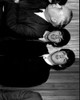 George Harrison And Paul Mccartney At Event Black And White Photo Print - Item # MVM58159
