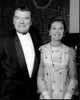 Jack Hawkins And Doreen Hawkins Black And White Photo Print - Item # MVM55661