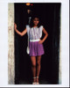 Donna Wilkes In Purple And White Outfit In  Angel Photo Print - Item # MVM57551