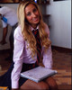 Sof‚à©‚îê‚ïúa Sisniega In Uniform With Notebook Photo Print