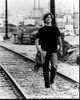 Eric Stoltz Walking On Train Tracks In Some Kind Of Wonderful Black And White Photo Print - Item # MVM57392