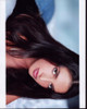Andrea Gabriel Laying On Bed Photo Print
