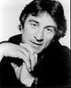 Robert De Niro Headshot With Hands Together Black And White Photo Print - Item # MVM57957