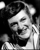 Liberace Close Up In Striped Shirt Black And White Photo Print - Item # MVM55991