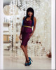 Jeannie Mai Jenkins In Purple Dress With Blue Heels Photo Print - Item # MVM54886