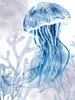 Jelly Swim 2 V2 Poster Print - Kimberly Allen