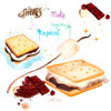 Smores Make Everything Magical Poster Print - Juliet Rose Philips