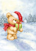 Christmas Bear Poster Print - MAKIKO