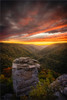 USA-West Virginia-Blackwater Falls State Park Sunset on mountain overlook Poster Print - Gallery Jaynes USA-West Virginia-Blackwater Falls State Park Sunset on mountain overlook Poster Print - Gallery Jaynes