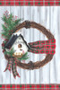 Birdhouse Wreath Poster Print - Lisa Kennedy