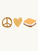 Peace Love Smores Poster Print - Katie Griggs