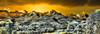 USA-Colorado Infrared of panorama of the Mount Snaffles range Poster Print - Terry Eggers