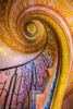 Europe-Austria-Melk Spiral staircase in the Monastery of Melk Poster Print - Gallery Jaynes