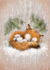 Fox and Rabbit 2 Poster Print - MAKIKO