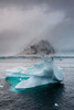 An iceberg in the Herrera Channel-Antarctica Poster Print - Sergio Pitamitz