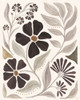 Modern Petals III Neutral Poster Print - Veronique Charron