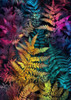 Vibrant Garden and ferns 5 Poster Print - Justyna Jaszke