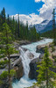 Canada-Alberta-Banff National Park Waterfall in Mistaya Canyon Poster Print - Gallery Jaynes