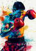 Sport Boxer 2 Poster Print - Justyna Jaszke