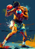 Sport Boxer 1 Poster Print - Justyna Jaszke
