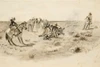 Branding Scene Poster Print - Charles Marion Russell