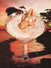 Glitter Pink Margarita Poster Print - Artography Vertigo
