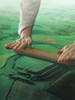 Meadows Roller - Landscape rolling Pin Poster Print - Artography Vertigo