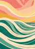 Abstract Sea Waves Poster Print - Andreas Magnusson
