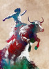 Sport Rodeo 1 Poster Print - Justyna Jaszke