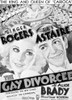 Fred Astaire and Ginger Rogers The Gay Divorcee Film Poster Photo Print - Item # VARCEL680844