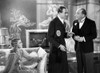 Fred Astaire and Ginger Rogers Talking to a Man in Suit Photo Print - Item # VARCEL680849