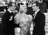 Fred Astaire and Ginger Rogers Talking to Man in Suit Photo Print - Item # VARCEL680869