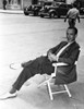 Fred Astaire Seated on Chair Black and White Photo Print - Item # VARCEL681116
