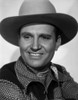 Gene Autry smiling in Checkered Shirt and Cowboy Hat Photo Print - Item # VARCEL681134