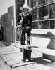 Gene Autry Posed with Rope on his Shoulder Photo Print - Item # VARCEL681135