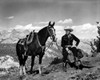 Gene Autry Seated with a Horse Photo Print - Item # VARCEL681152