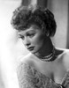 Lucille Ball Posed with Pearl Necklace Photo Print - Item # VARCEL681293