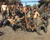 With Tom Berenger in Army Uniform Group Portrait Photo Print - Item # VARCEL681929
