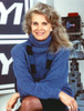 Candice Bergen Posed in Blue Sweater Portrait Photo Print - Item # VARCEL681934