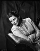 Ingrid Bergman sitting and Leaning in a Long Sleeve Dress Photo Print - Item # VARCEL681964