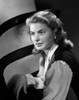 Ingrid Bergman wearing a White Long Sleeve Blouse Photo Print - Item # VARCEL681970