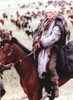 Steven Berkoff Riding Horse Portrait Photo Print - Item # VARCEL682054