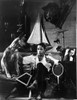 Humphrey Bogart with Dog Photo Print
