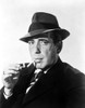 Humphrey Bogart Smoking in Black Suit and Hat Photo Print - Item # VARCEL682289