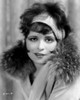 Clara Bow Posed with Furry Shawl Photo Print