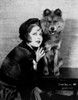 Clara Bow Posed with Dog Photo Print - Item # VARCEL682418