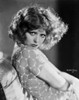 Clara Bow sitting Pose in Floral Shirt Classic Portrait- Photograph Print Photo Print - Item # VARCEL682430