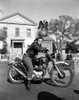 Marlon Brando Movie Scene with a Guy Riding a Bike Photo Print - Item # VARCEL682610