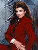 Morgan Brittany Posed in Red Coat Photo Print - Item # VARCEL682761