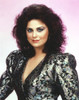 Delta Burke smiling in Black Glitter Dress Portrait Photo Print - Item # VARCEL682981